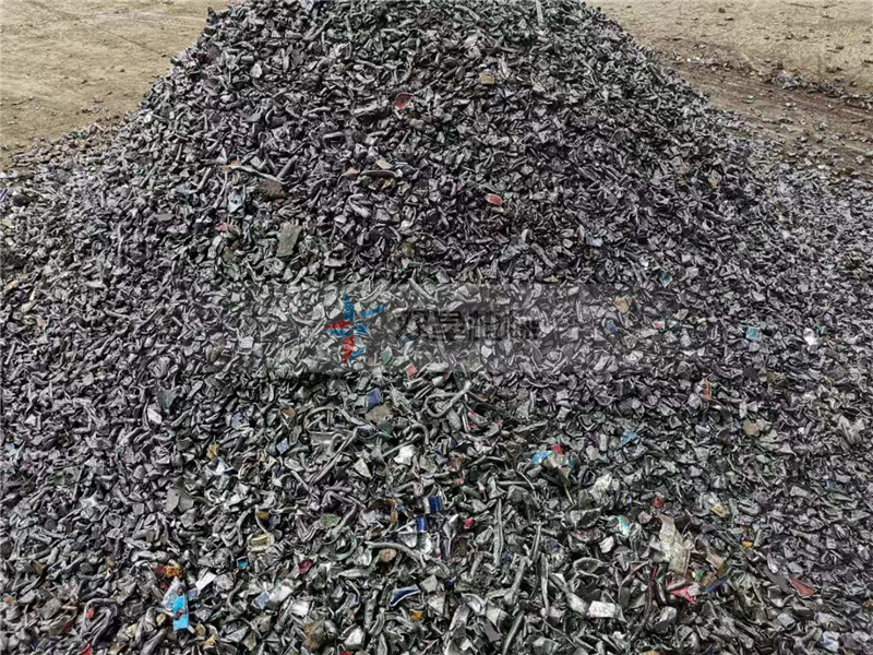 油桶粉碎機生產線粉碎效果